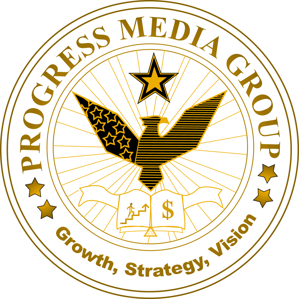 Progress media group logo is a perfect representation of their expertise in PPC Management Certification.