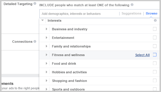 A screenshot of facebook's business settings.